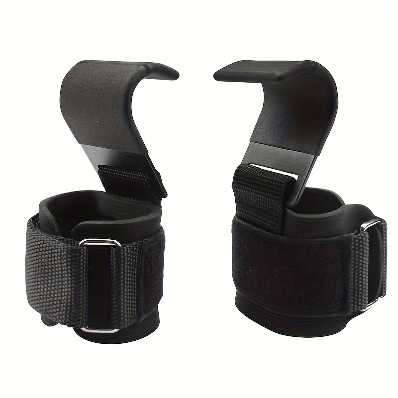 Wrist Wraps Weightlifting Support - Крюки для поднятия тяжестей с фиксаторами