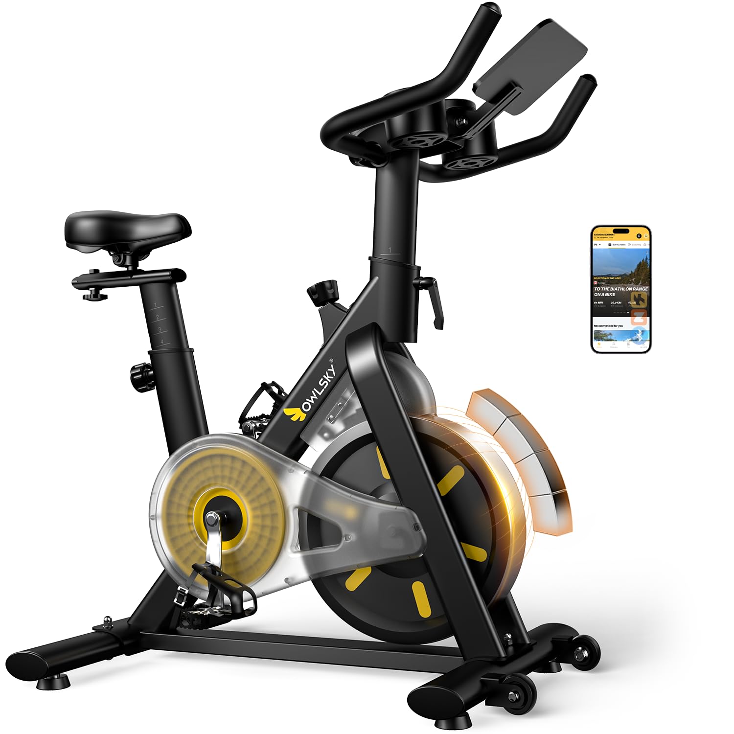 Exercise Bike Magnetic Resistance - Велотренажер с магнитным сопротивлением 300 фунтов,