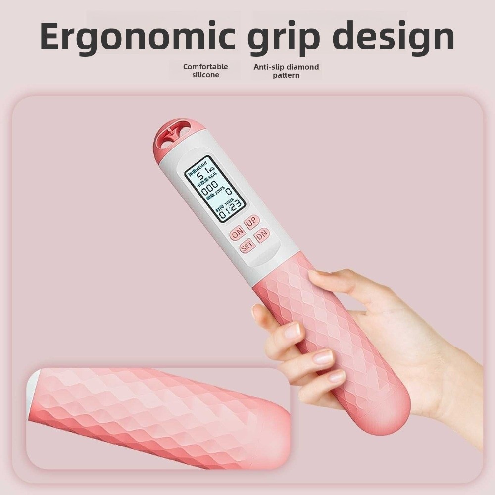 Smart Jump Rope Digital Counter - Беспроводная скакалка без шнура с противоскользящим