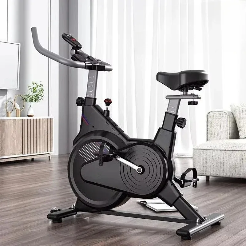 Exercise Bike Magnetic Resistance - Черно-белые велотренажеры для похудения, бесшумные магнитные