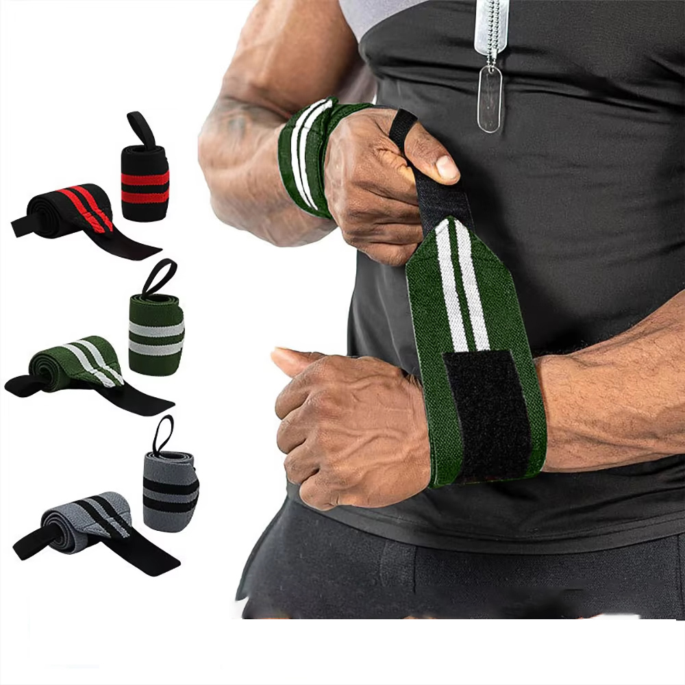 Wrist Wraps Weightlifting Support - Эластичные регулируемые бинты для поддержки запястий,