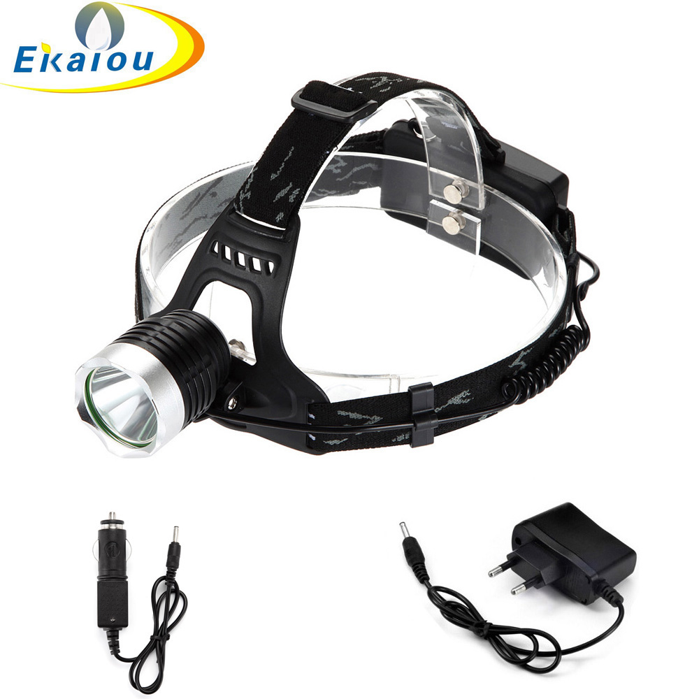 Rechargeable Bicycle Headlight 1000 Lumen - Горячая T6 светодиодный налобный фонарь велосипедный