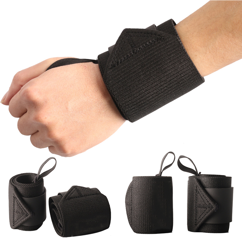 Wrist Wraps Weightlifting Support - Уплотненный жесткий бандаж для запястья с