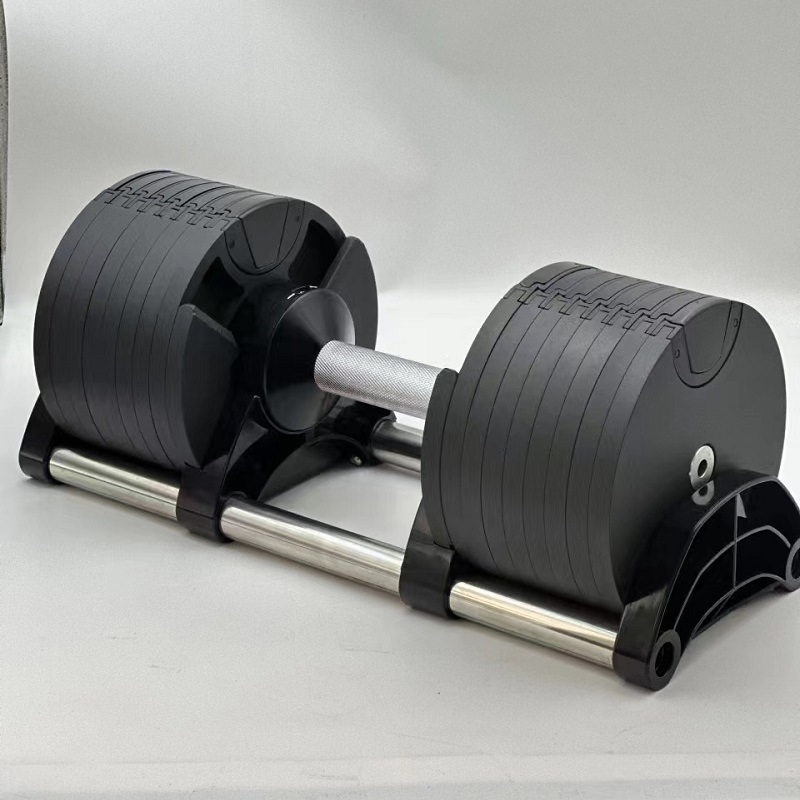 Adjustable Dumbbell Pair 40Kg - Регулируемый набор для фитнеса с чугунными