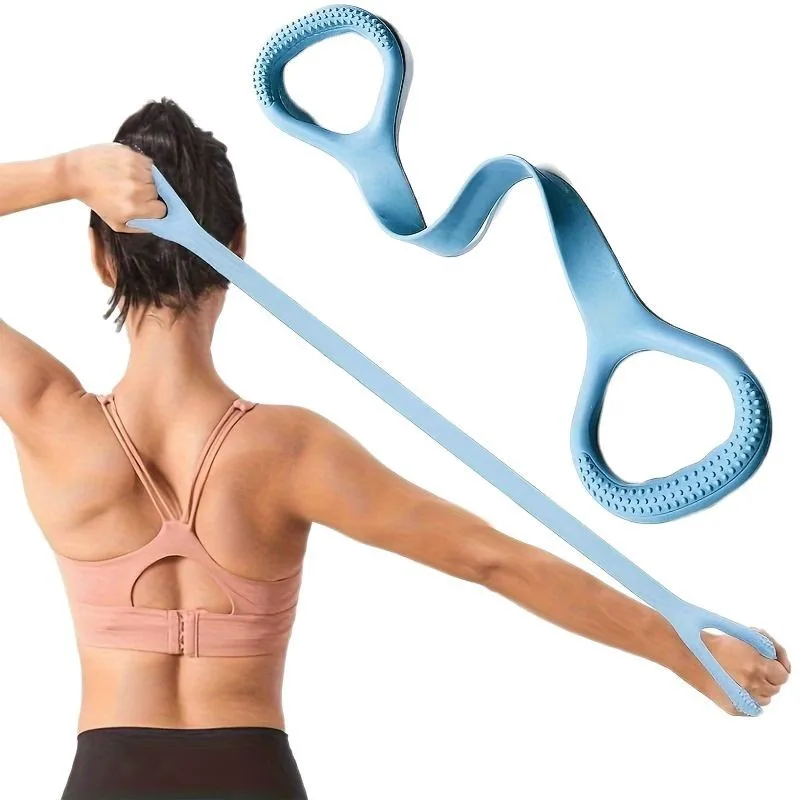 Pilates Bar Kit With Resistance Bands - Эластичная лента для фитнес-тренировок, упражнений для