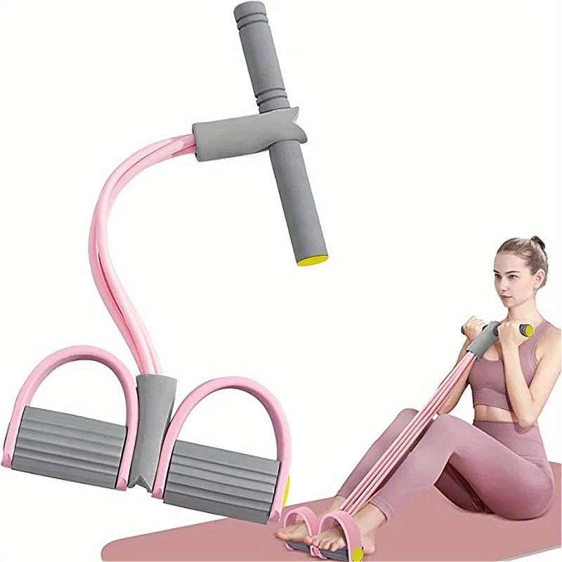 Resistance Bands Set With Handles - Многофункциональный набор эспандеров, 4 трубчатых эспандера