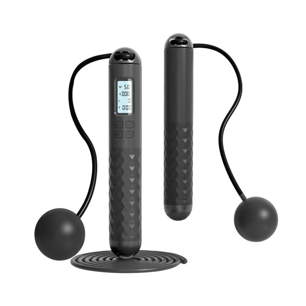 Smart Jump Rope Digital Counter - Беспроводная скакалка без троса с функцией