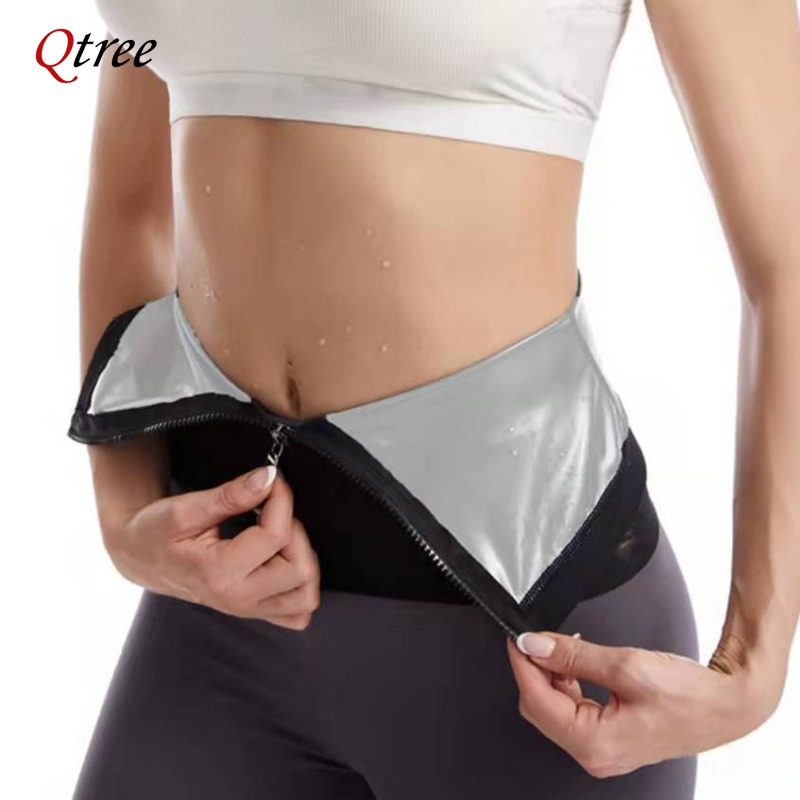 Sweat Waist Trainer Belt Neoprene - Qtree женский тренажер для талии, формирователь