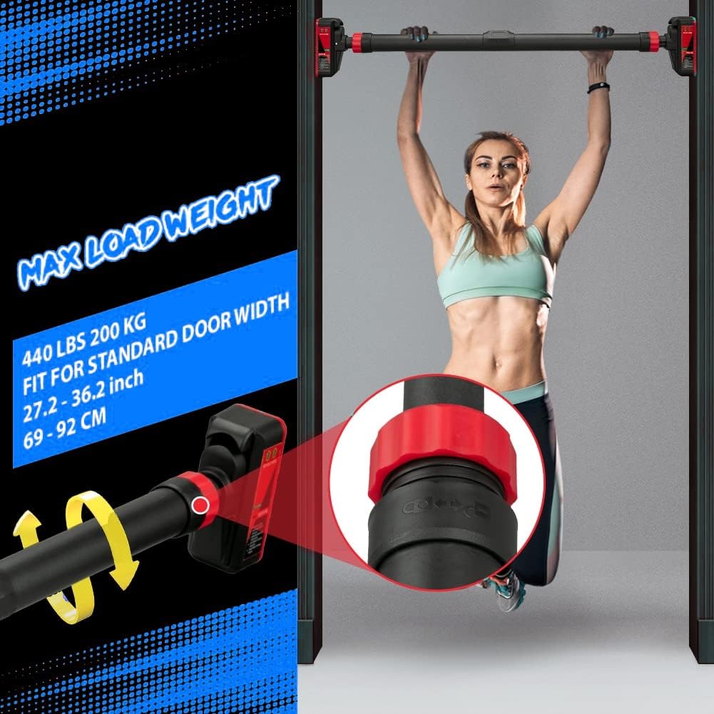 Door Pull Up Bar No Screw - Регулируемый турник для дверного проема -