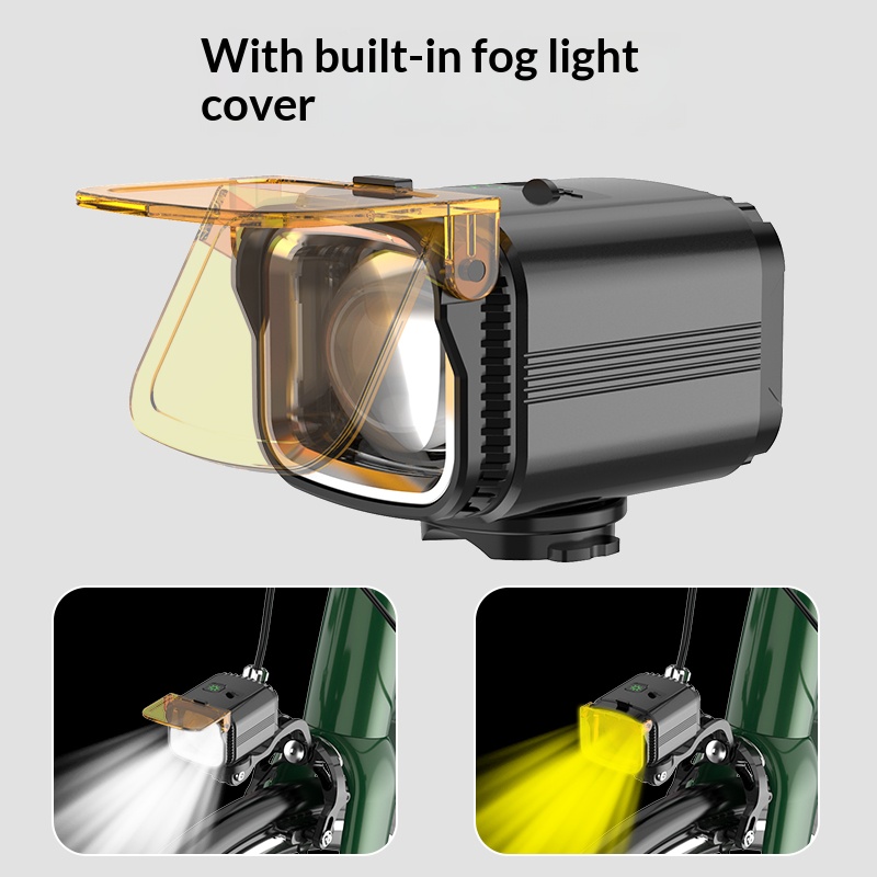 Rechargeable Bicycle Headlight 1000 Lumen - OFFBONDAGE Brompton Складной велосипедный фонарь, передний,