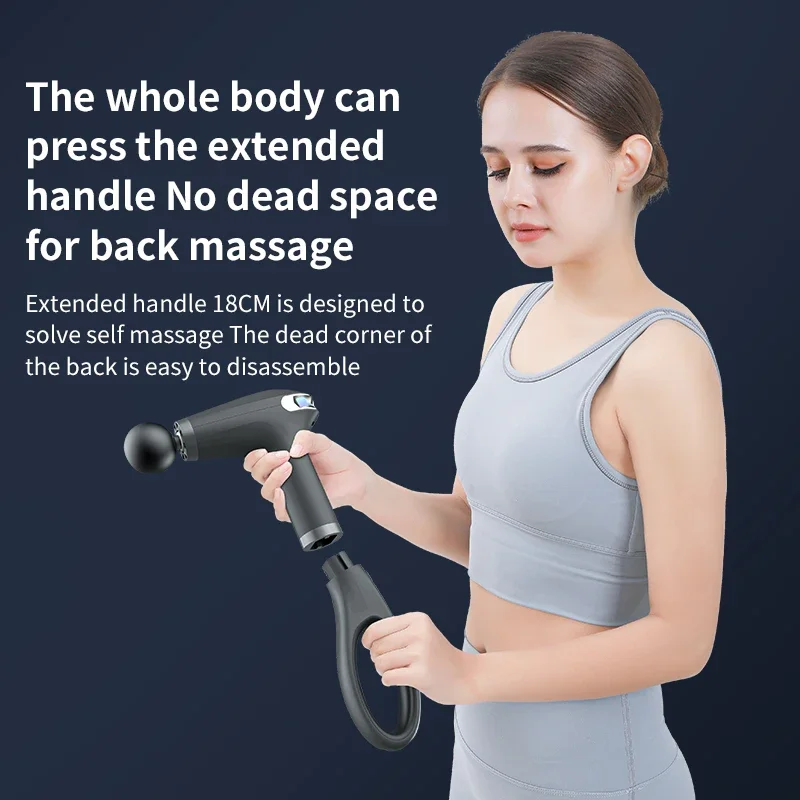 Массажный пистолет-стик с удли – обзор и цена Electric Massage Gun Deep Tissue