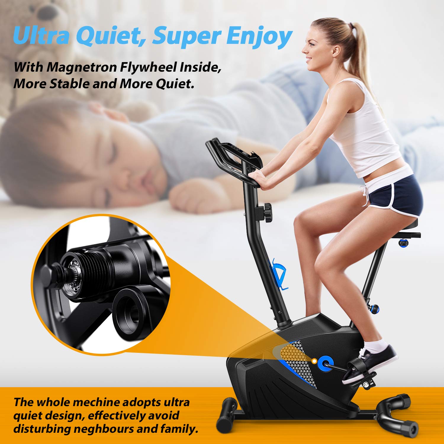 Велотренажер с регулируемым ма – обзор и цена Exercise Bike Magnetic Resistance
