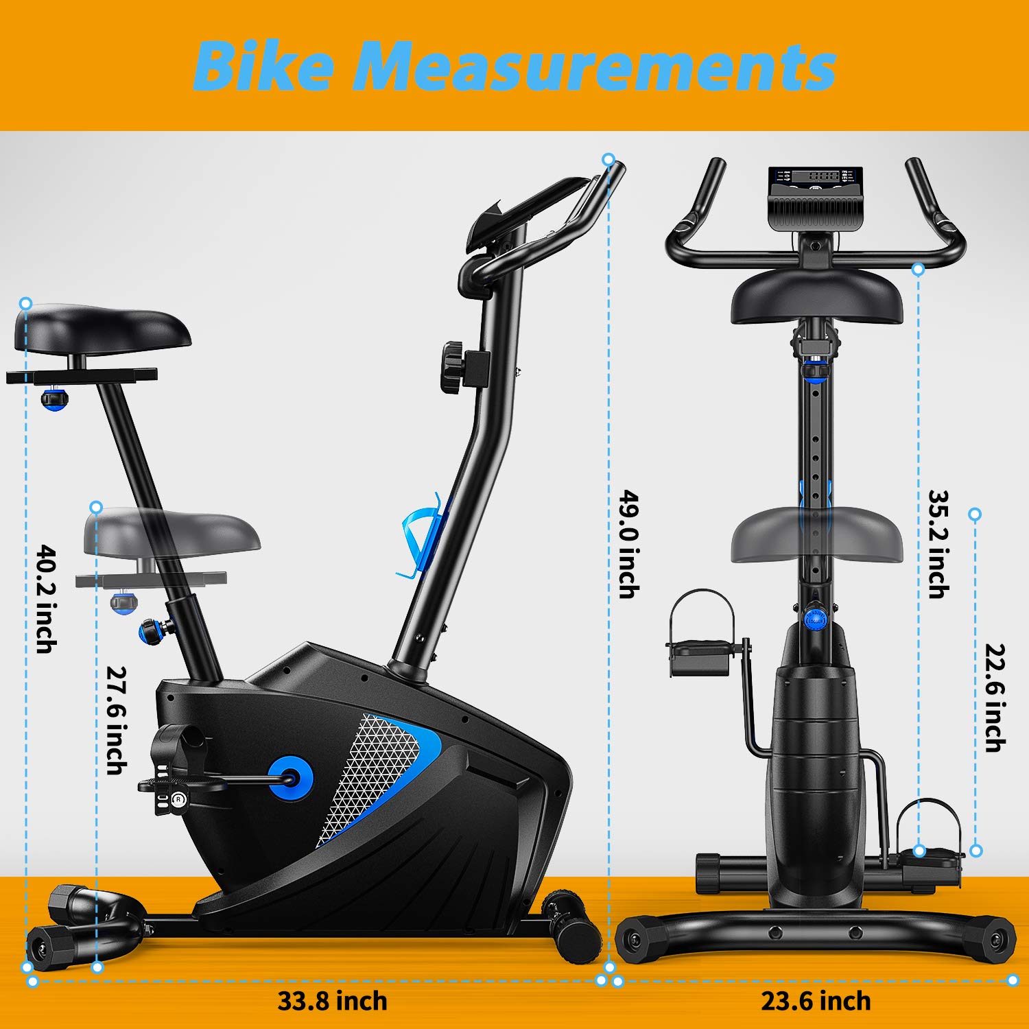 Велотренажер с регулируемым ма – обзор и цена Exercise Bike Magnetic Resistance