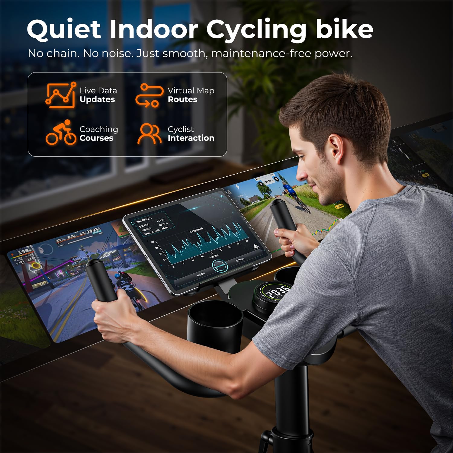 Велотренажер с магнитным сопро – обзор и цена Exercise Bike Magnetic Resistance