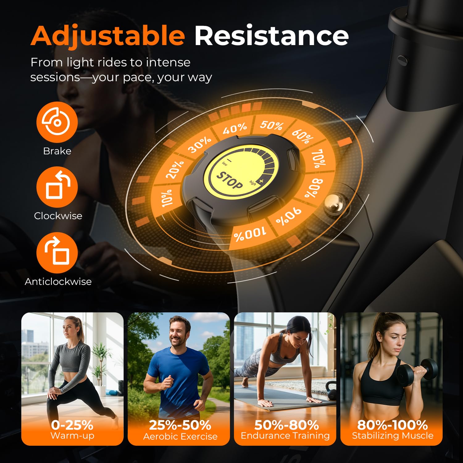 Велотренажер с магнитным сопро – обзор и цена Exercise Bike Magnetic Resistance