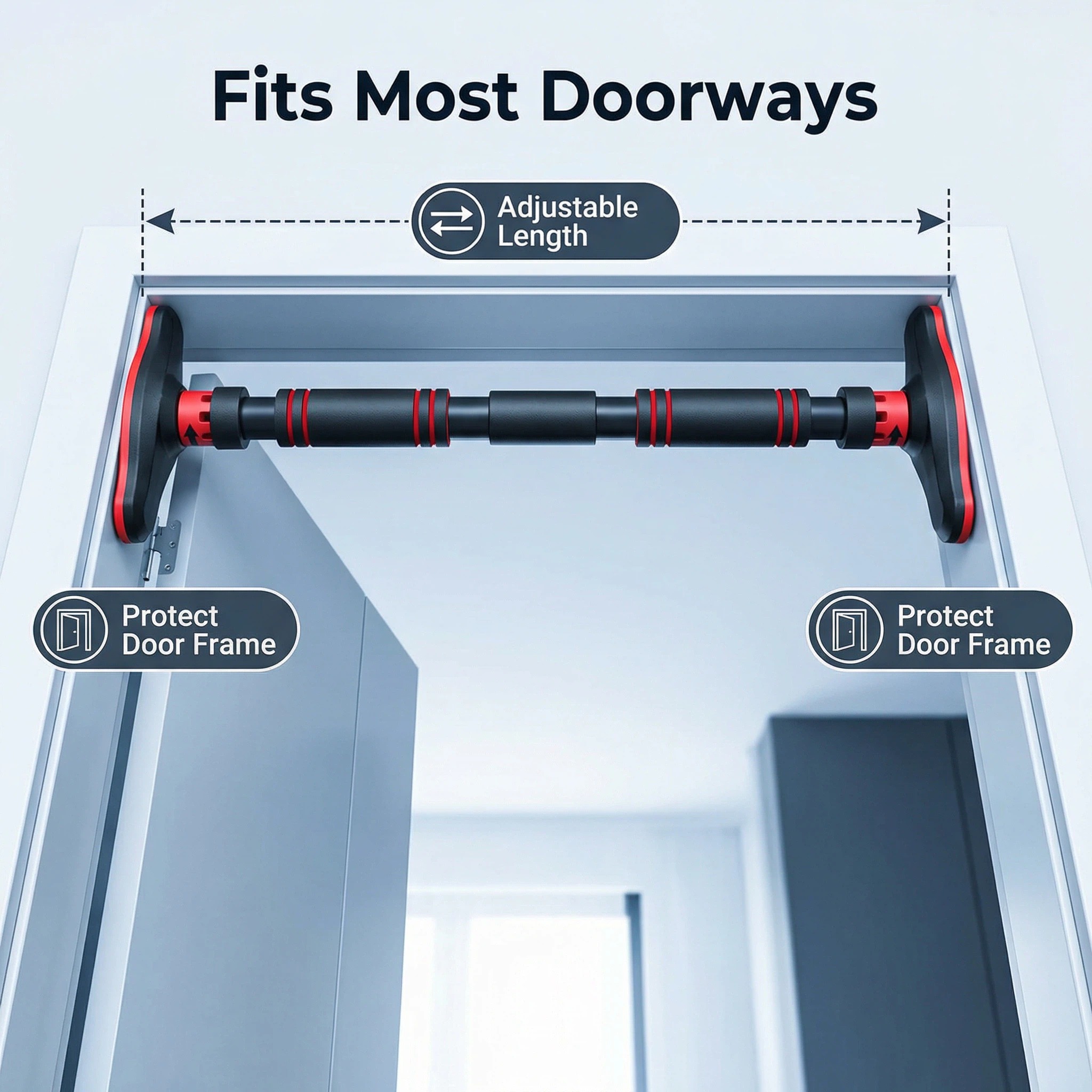 Многофункциональный турник для – обзор и цена Door Pull Up Bar No Screw
