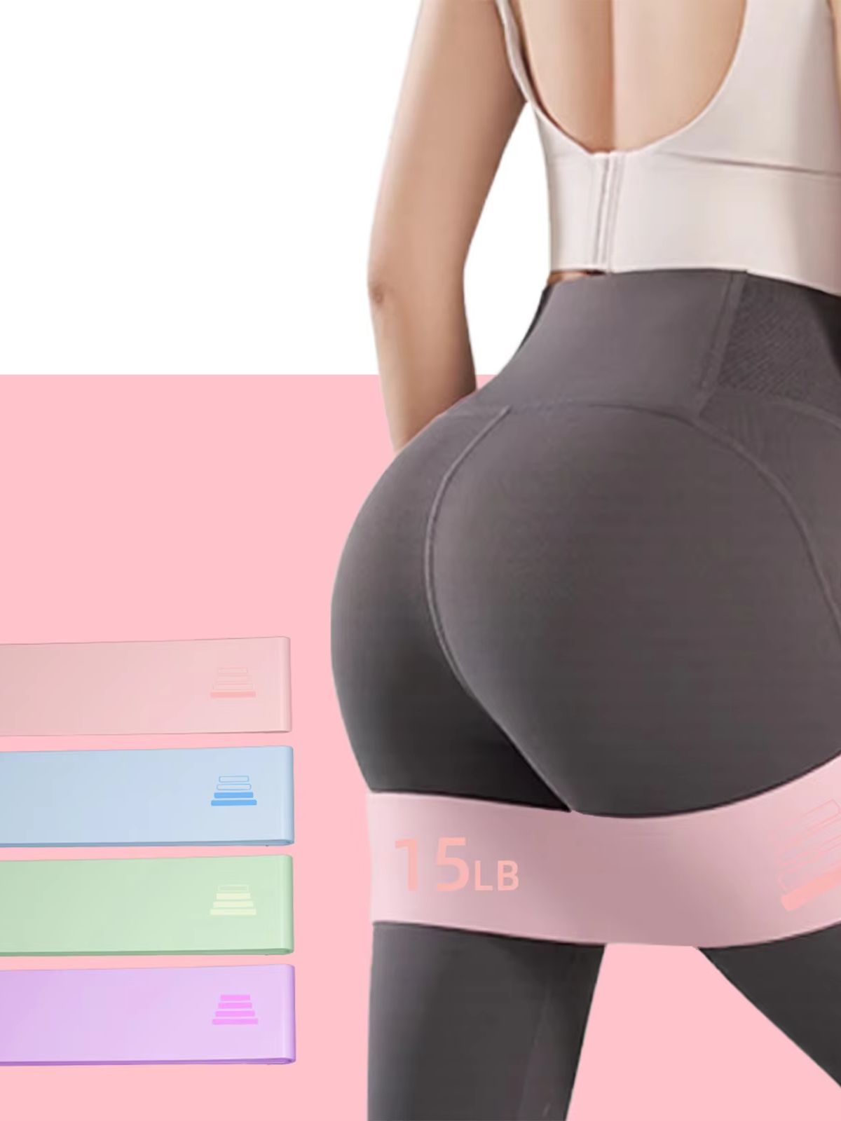 Эластичные ленты для упражнени – обзор и цена Pilates Bar Kit With Resistance Bands