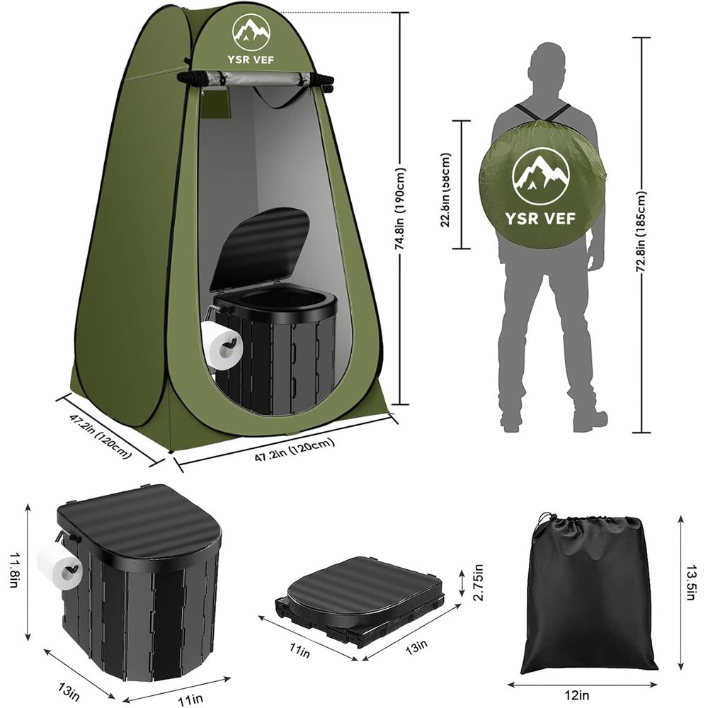 Портативный туалетный набор, п – обзор и цена Camping