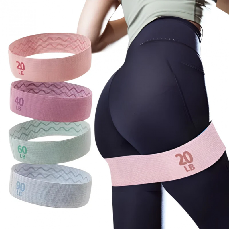 20-90LB тканевая эластичная ле – обзор и цена Pilates Bar Kit With Resistance Bands