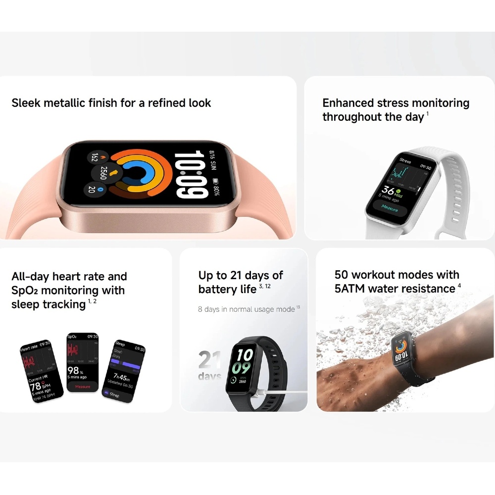 Смарт-браслет Xiaomi Smart Ban – обзор и цена Resistance Bands Set With Handles