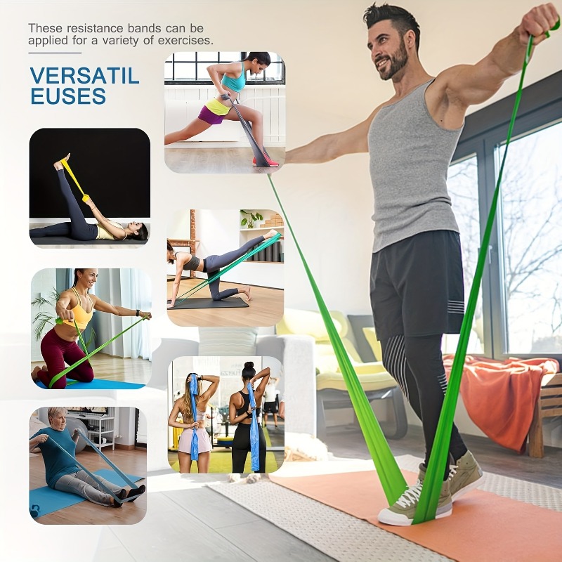 Набор эластичных лент для йоги – обзор и цена Pilates Bar Kit With Resistance Bands