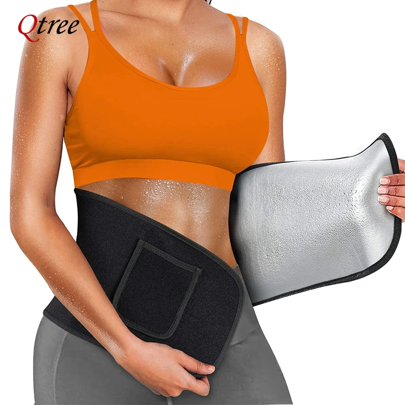 Qtree Waist Cincher Body Shape – обзор и цена Sweat Waist Trainer Belt Neoprene