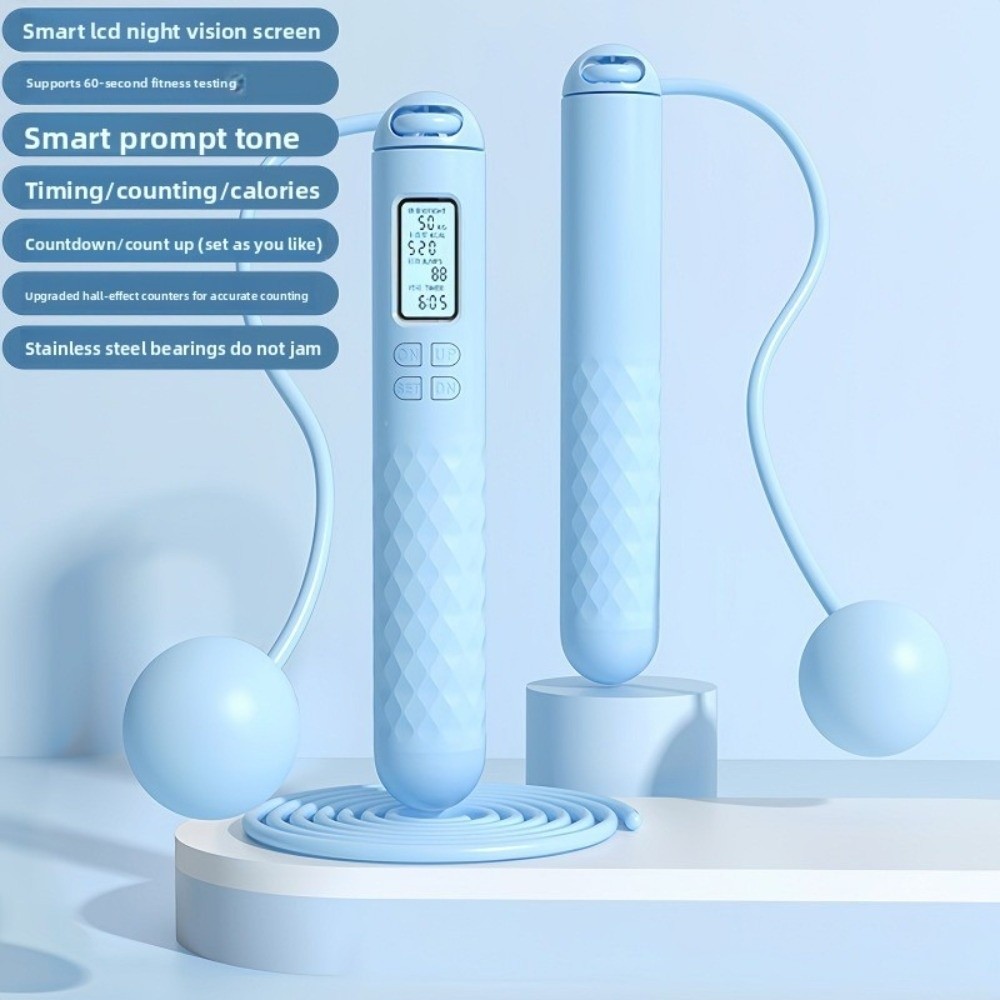 Беспроводная скакалка без вере – обзор и цена Smart Jump Rope Digital Counter