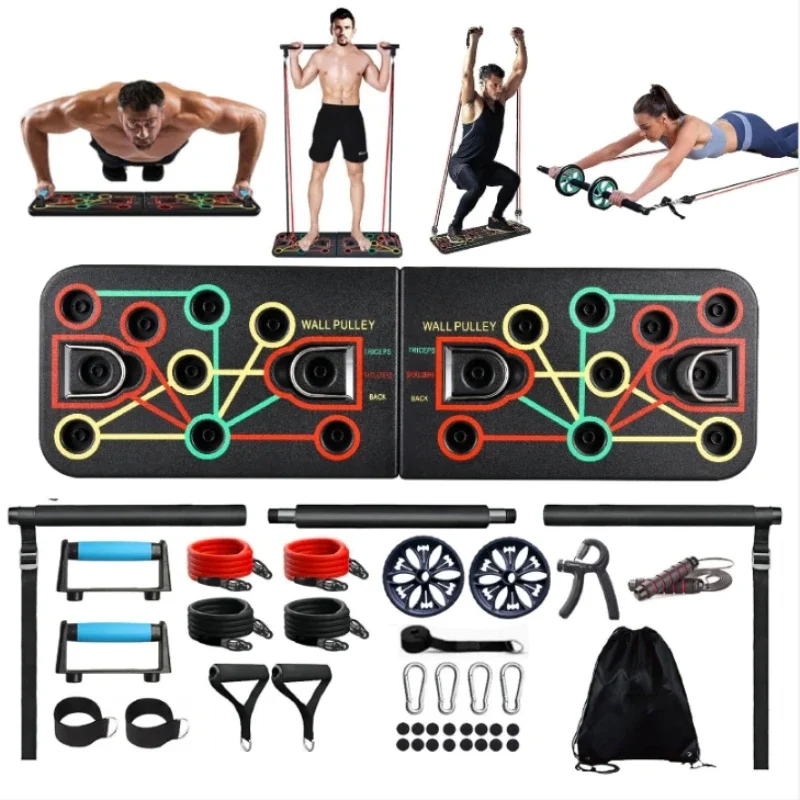 Многофункциональная доска для  – обзор и цена Pilates Bar Kit With Resistance Bands