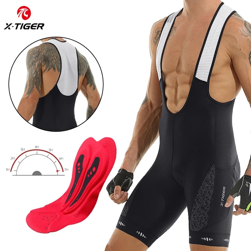 Велосипедные шорты нагрудник 5 – обзор и цена Padded Cycling Shorts 5D Gel