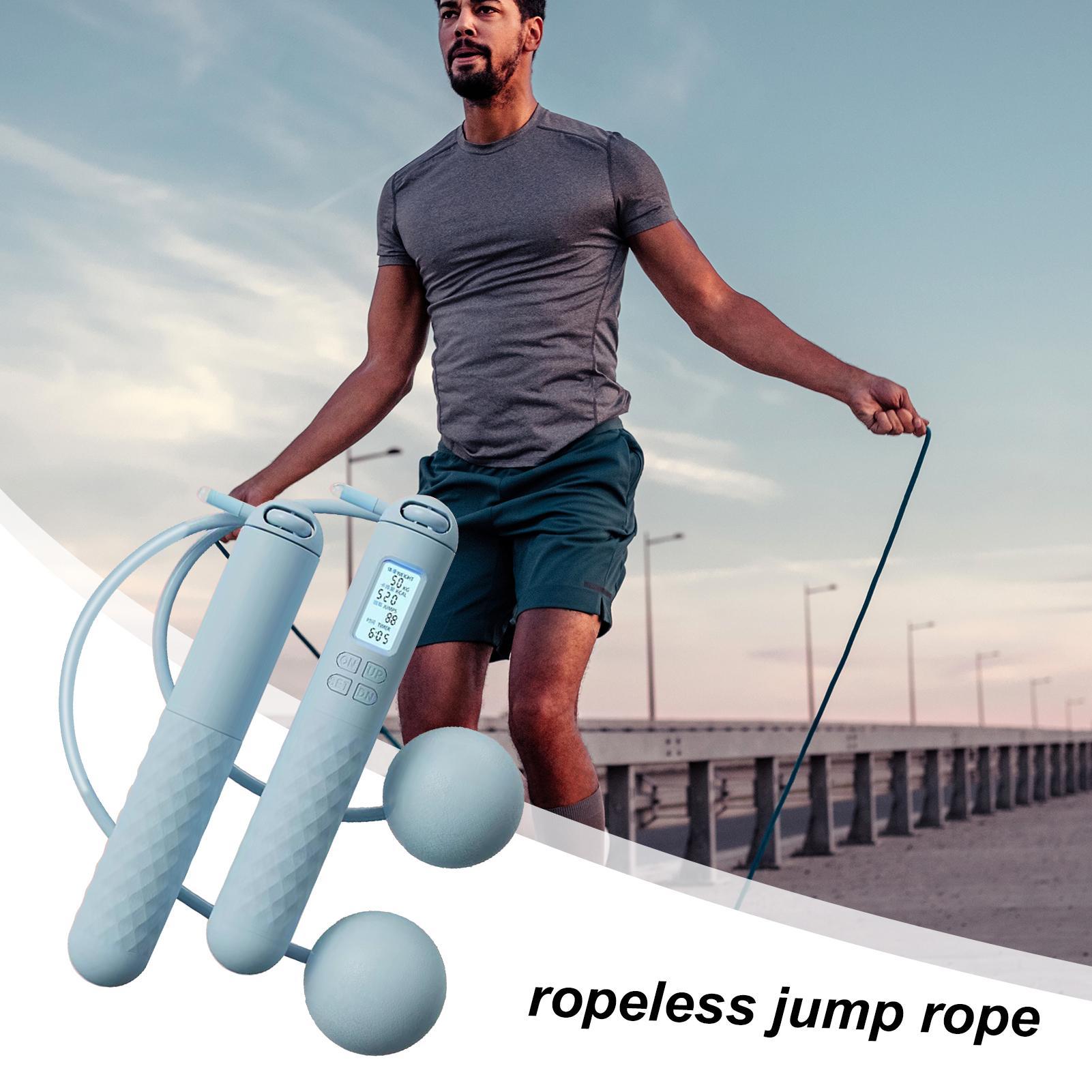 Скакалка без веревки со счетчи – обзор и цена Smart Jump Rope Digital Counter