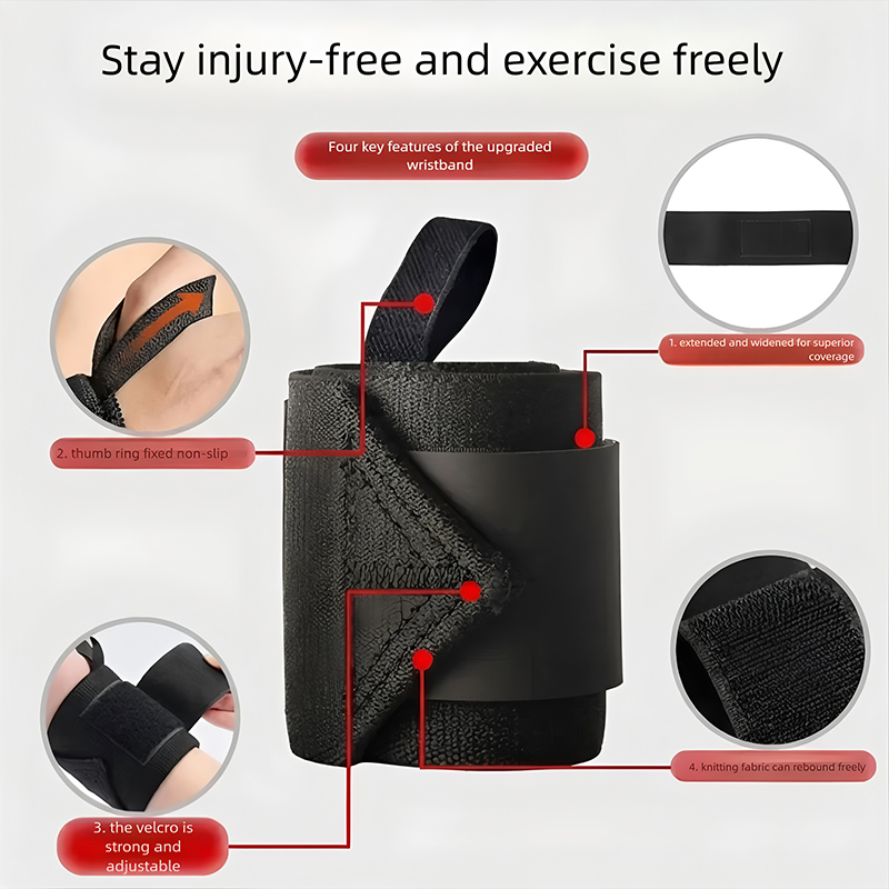 Уплотненный жесткий бандаж для – обзор и цена Wrist Wraps Weightlifting Support