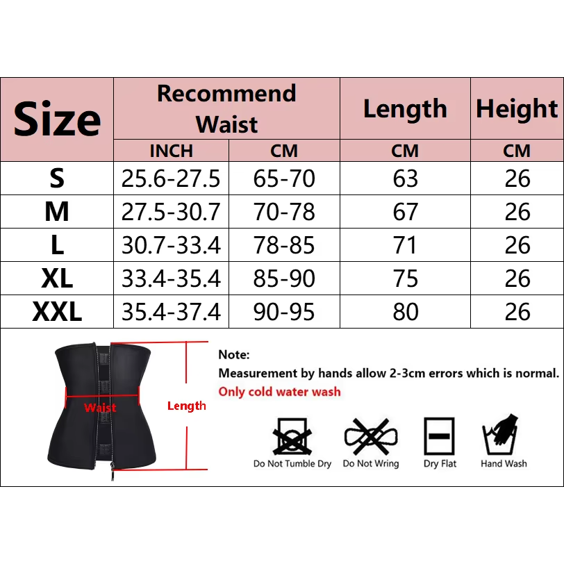 Женский корсет для талии, утяг – обзор и цена Sweat Waist Trainer Belt Neoprene