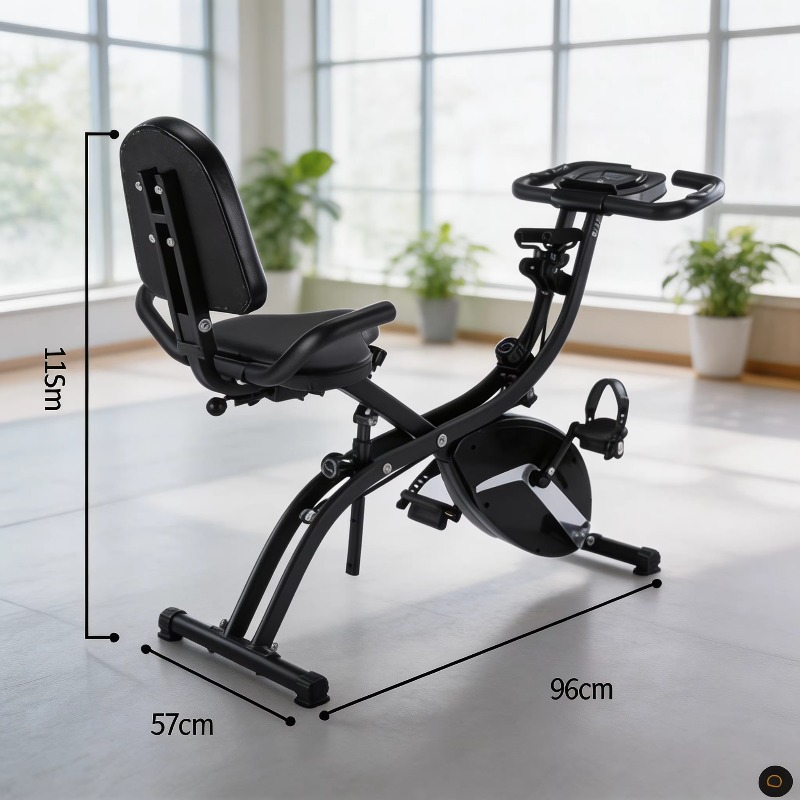Домашний складной велотренажер – обзор и цена Exercise Bike Magnetic Resistance