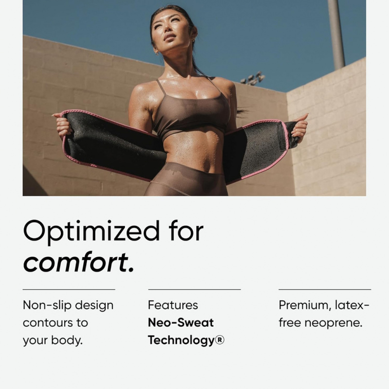Неопреновый пояс для тренирово – обзор и цена Sweat Waist Trainer Belt Neoprene