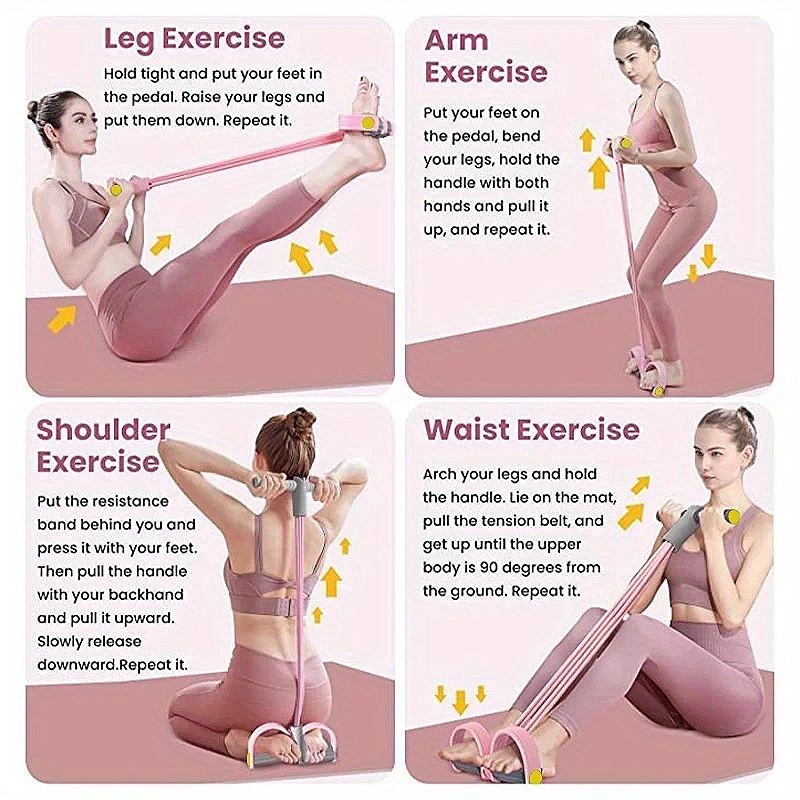 Многофункциональный набор эспа – обзор и цена Resistance Bands Set With Handles