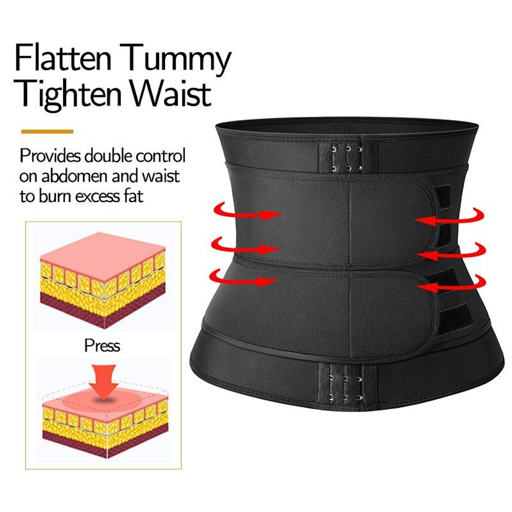 Женский и мужской тренажер для – обзор и цена Sweat Waist Trainer Belt Neoprene