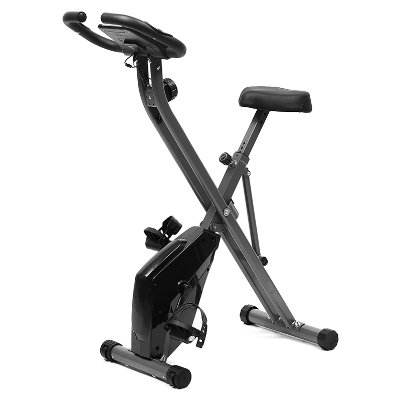 Компактный складной велотренаж – обзор и цена Exercise Bike Magnetic Resistance
