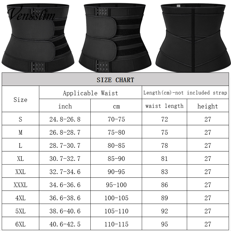 Неопреновый корсет для трениро – обзор и цена Sweat Waist Trainer Belt Neoprene