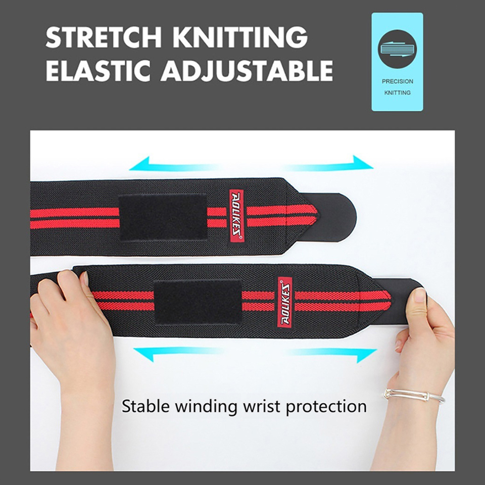 AOLIKES Фитнес-напульсники для – обзор и цена Wrist Wraps Weightlifting Support